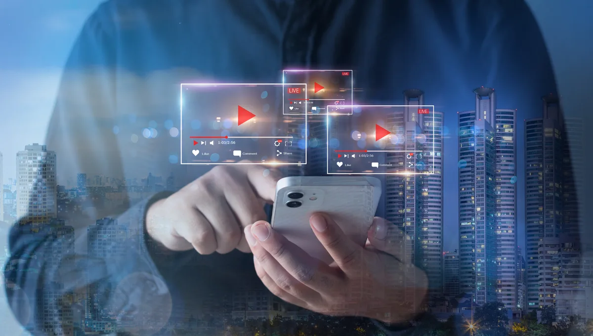 Content management system screen display